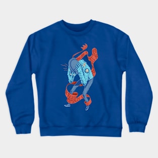 Robo-Hipster Crewneck Sweatshirt